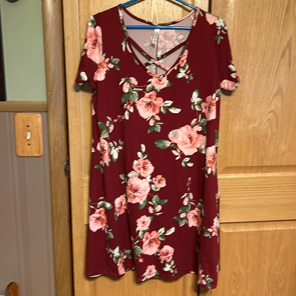 Orange USA Dress Sz. M